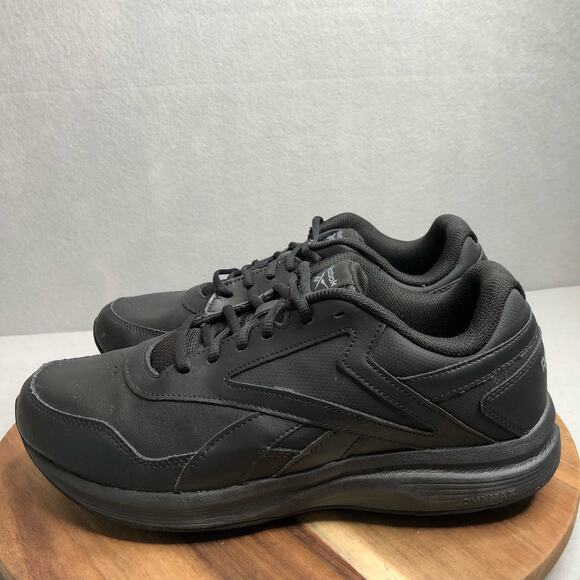Reebok Other - Reebok Walk Ultra 7 DMX MAX Mens Size 10‎ Black Leather Walking Shoe EUC